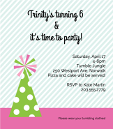 Party Hat Invitation